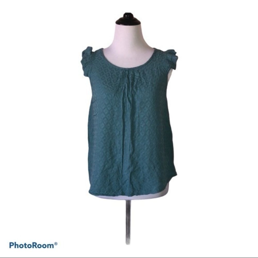5/$30 🎈 Papermoon women’s XS teal stitch fix‎ blouse